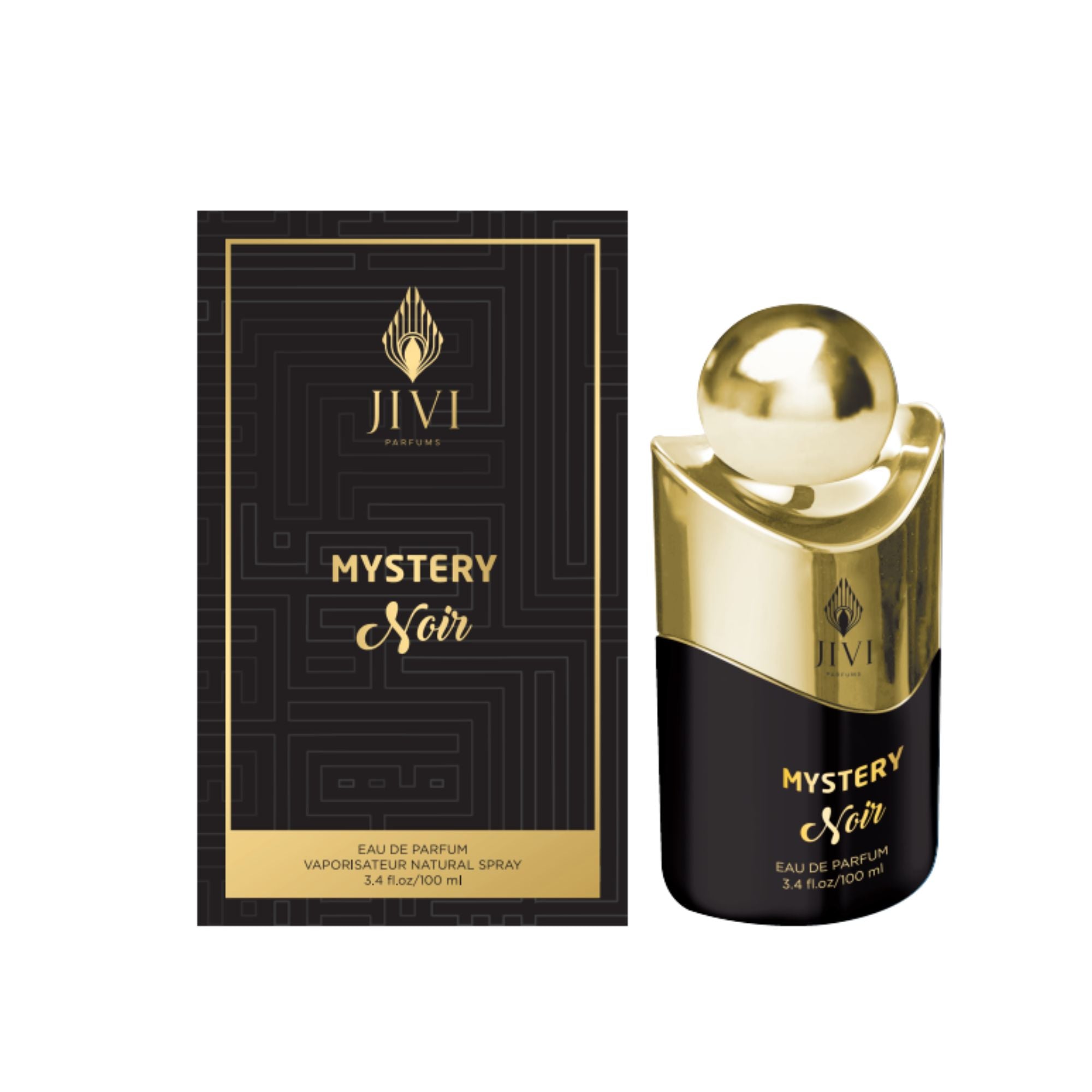 Mystery Noir Metallic Jivi Parfums Edp 100Ml Hombre - Inspirado de Paco Rabanne Black XS Men