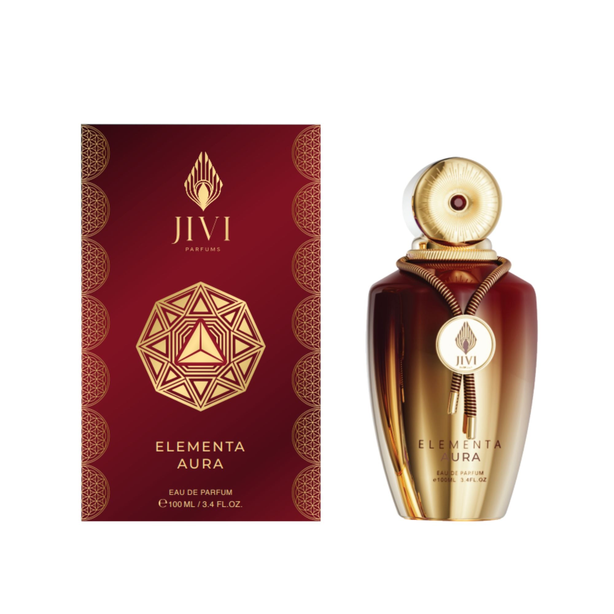 Aura Elementa Jivi Parfums Edp 100Ml Mujer - Inspirado de Carolina Herrera LA BOMBA (Mas suave)
