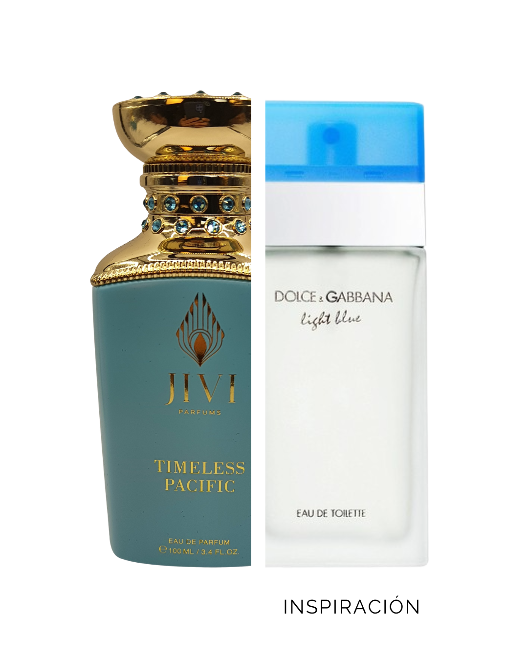 Timeless Pacific Places Jivi Parfums Edp 100Ml Mujer - Inspirado de Dolce Gabanna Light Blue