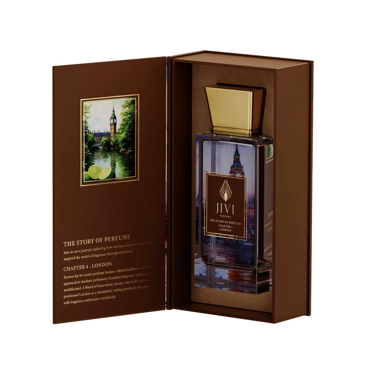Chapter 4 London the Story of Perfume Jivi EDP 100 ml Unisex - Inspirado en Goddess Burberry