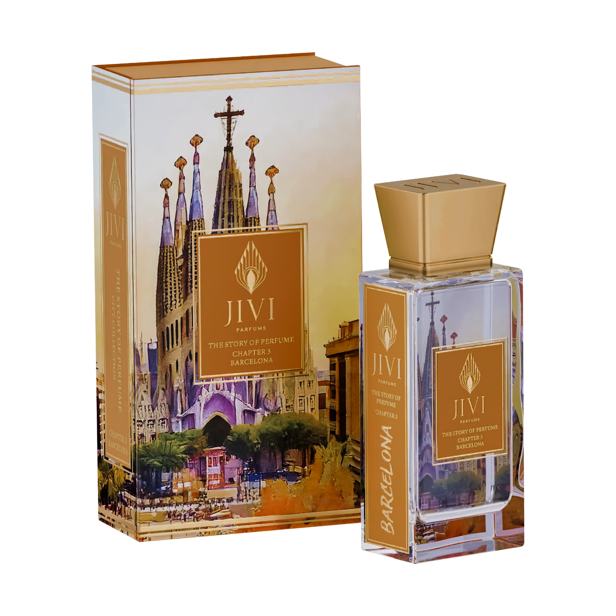 Chapter 3 Barcelona the Story of Perfume Jivi Edp 100ML Unisex - Inspirado en Pretty Fruity Montale