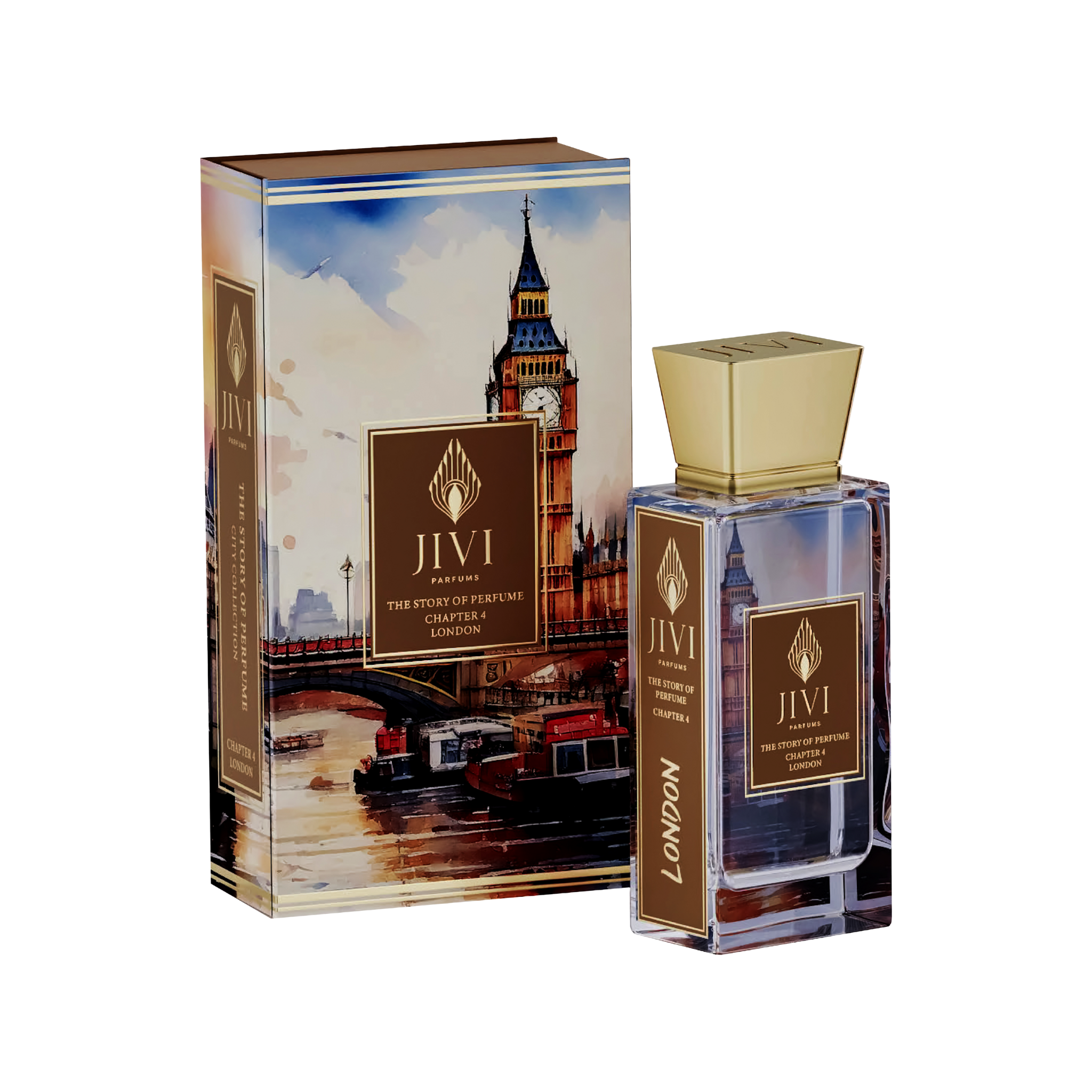 Chapter 4 London the Story of Perfume Jivi Edp 100ML Unisex - Inspirado en Goddess Burberry