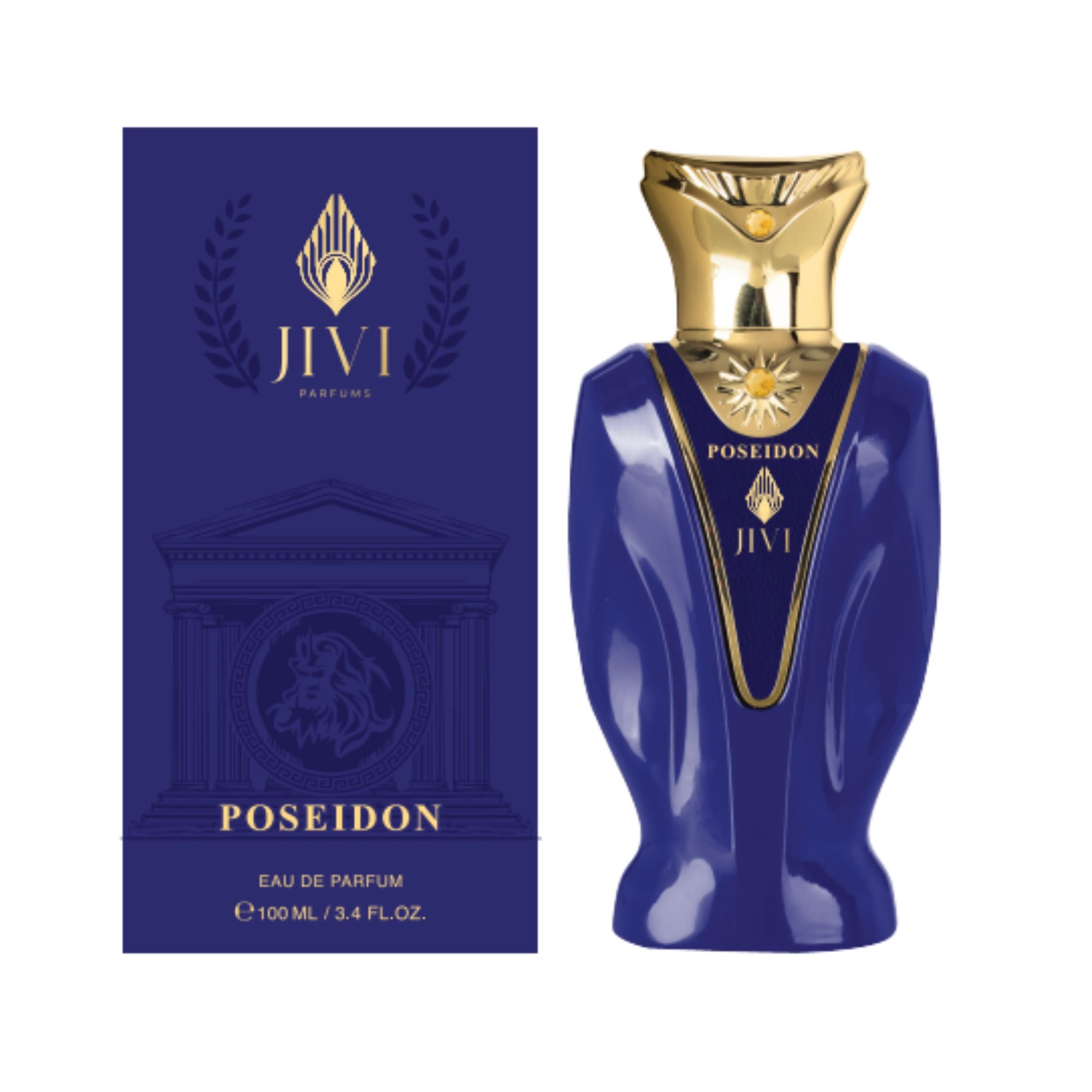 Poseidon Greek God Jivi Parfums Edp 100Ml Mujer - Inspirado de Versace Eros Flame
