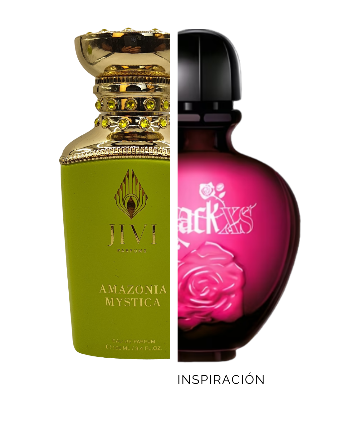 Amazonia Mystica Places Jivi Parfums Edp 100Ml Mujer - Inspirado de Paco Rabanne Black XS EDT women
