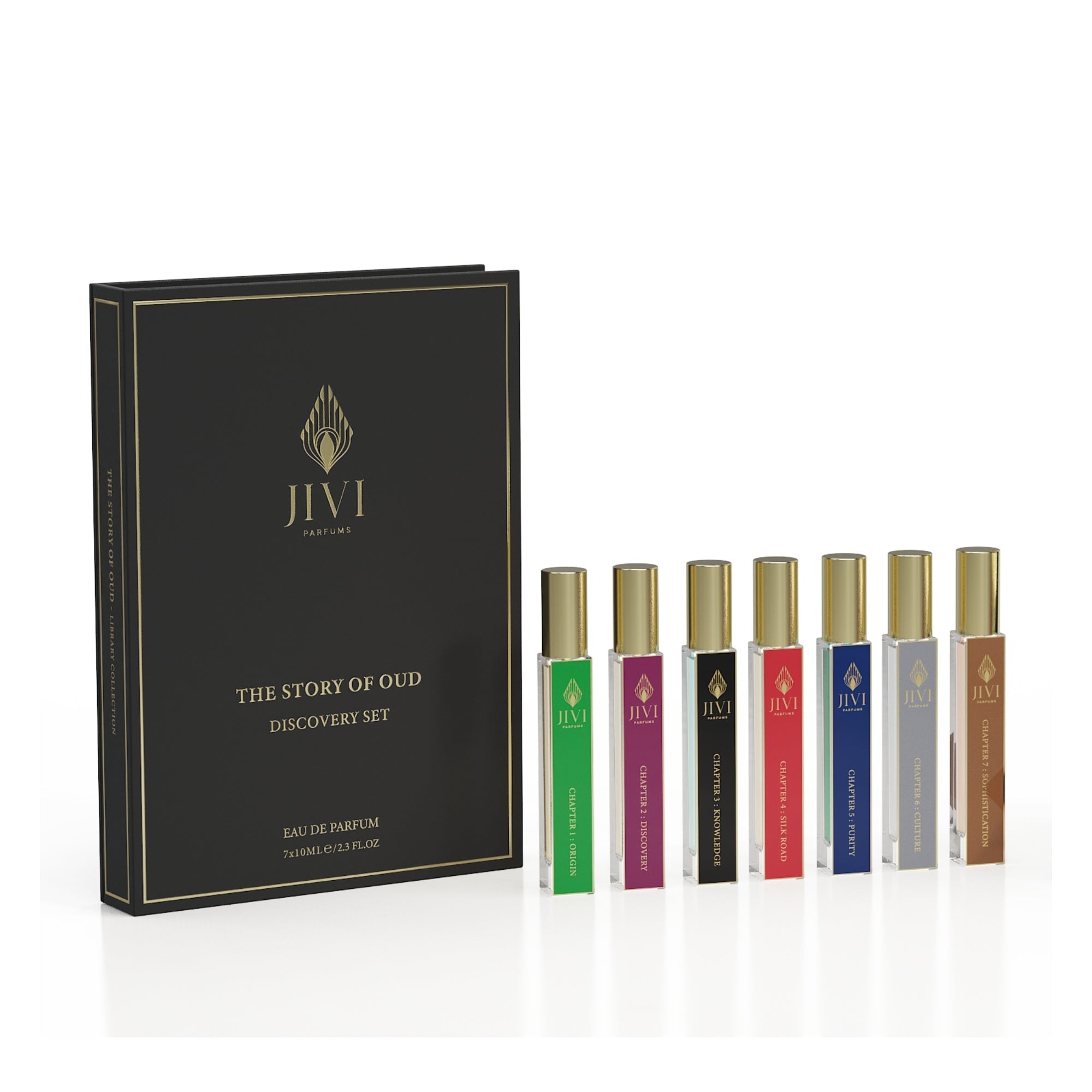 Estuche Story of oud 7 x 10 ml Parfum.