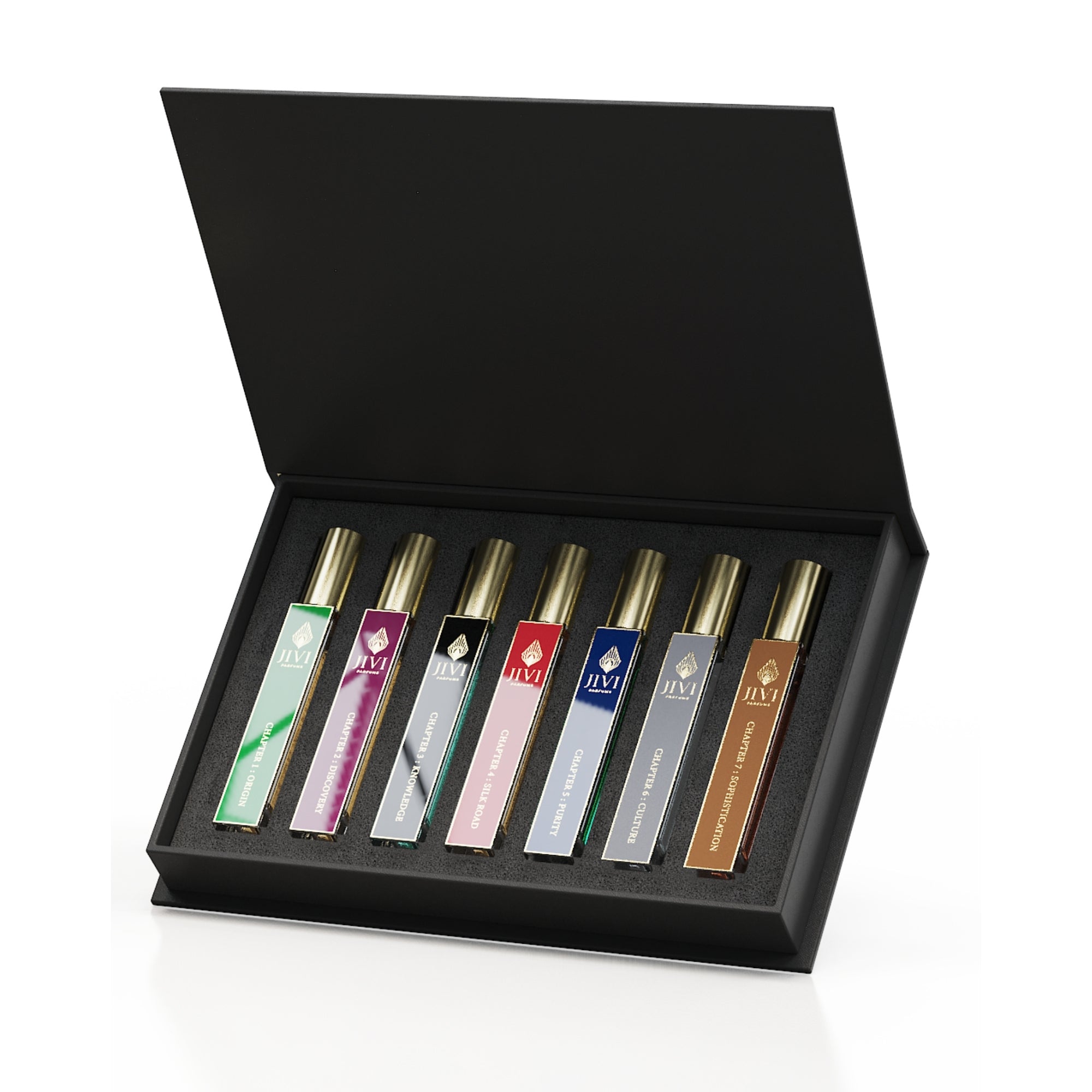 Estuche Story of oud 7 x 10 ml Parfum.