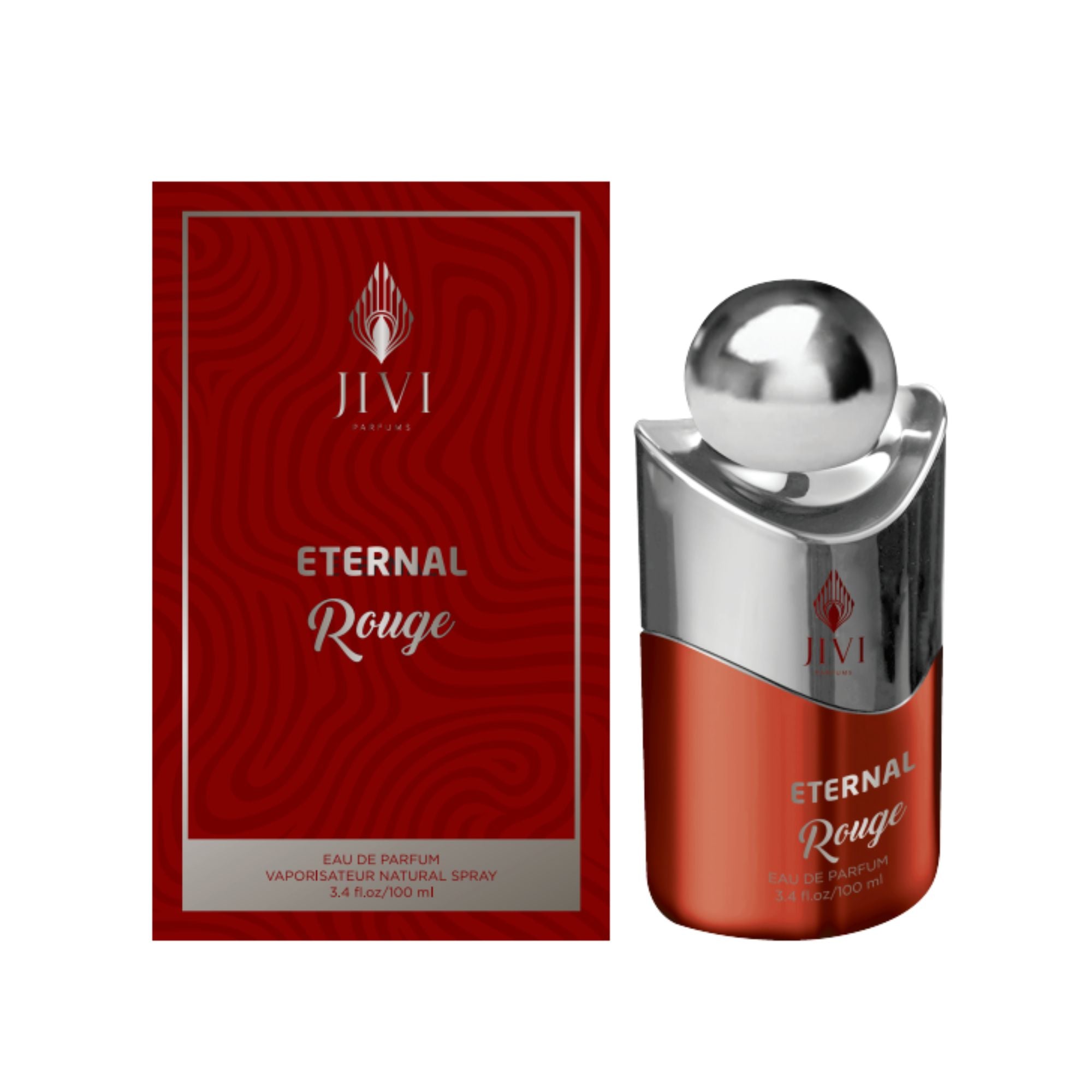 Eternal Rouge Metallic Jivi Parfums Edp 100Ml Hombre - Inspirado de Ralph Lauren Polo Red Extreme