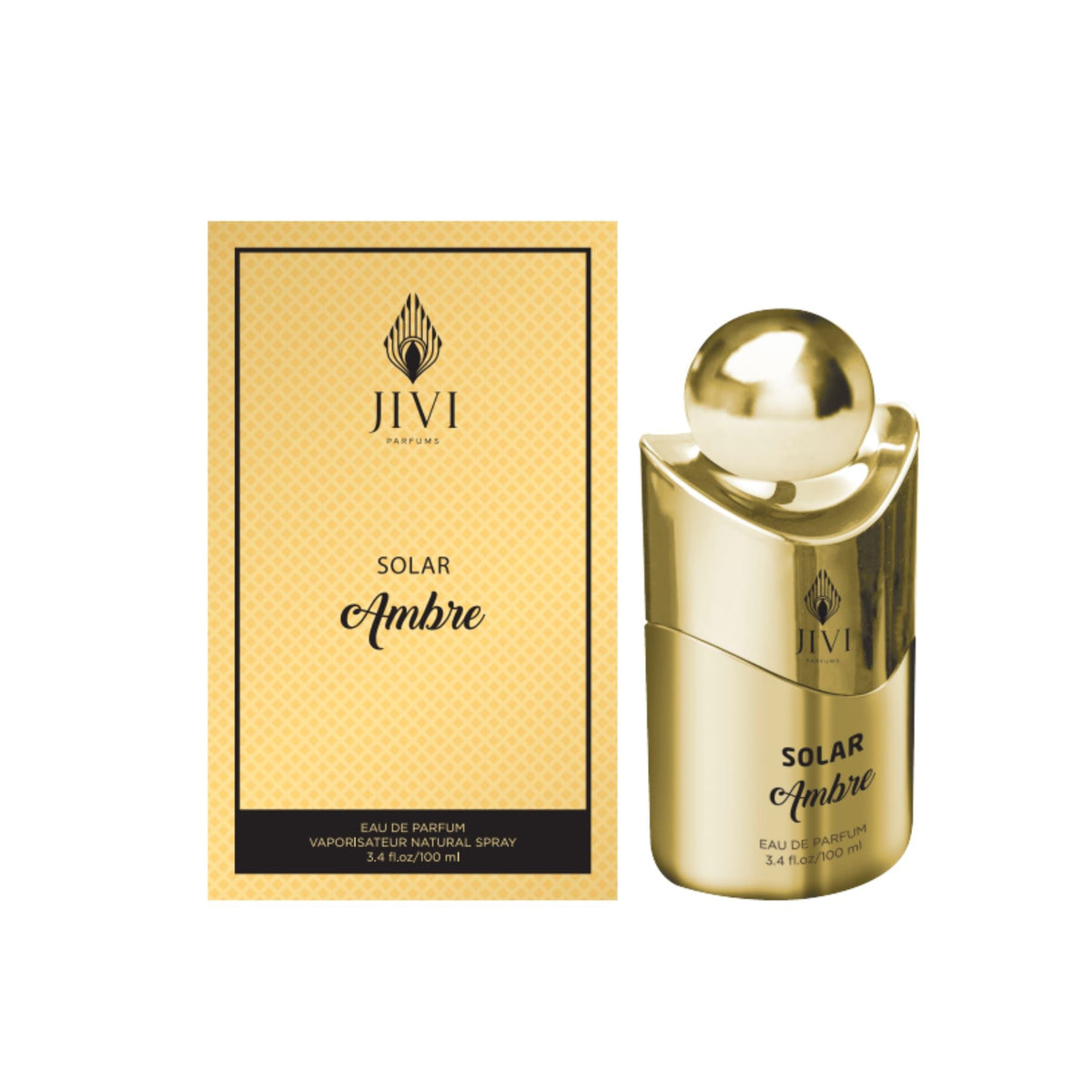 Solar Ambre Metallic Jivi Parfums Edp 100Ml Hombre - Inspirado de Paco Rabanne 1 Million Elixir