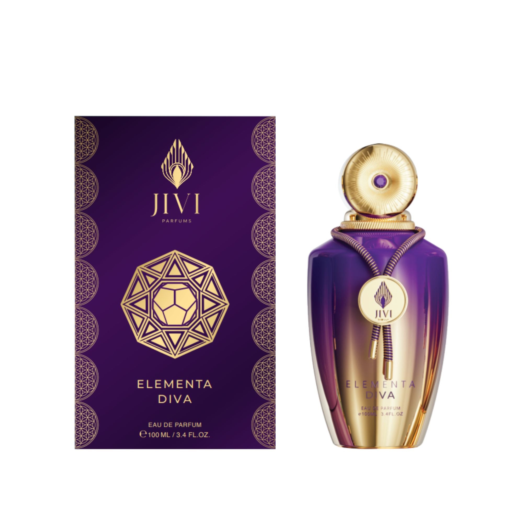 Diva  Elementa  Jivi Parfums Edp 100Ml Mujer - Inspirado de Lancome La vie est belle Edp