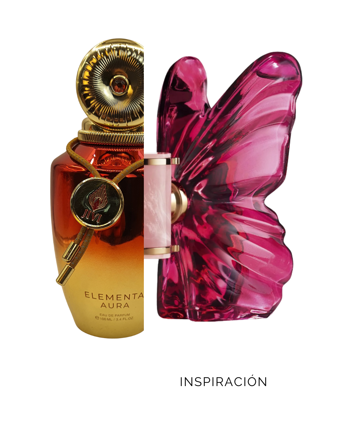 Aura  Elementa  Jivi Parfums Edp 100Ml Mujer - Inspirado de Carolina Herrera LA BOMBA (Mas suave)