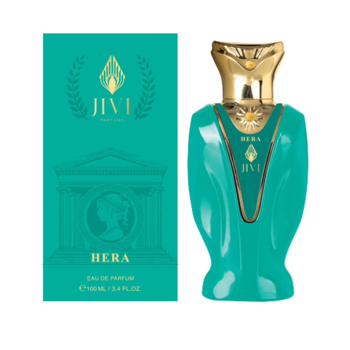 Hera Greek God Jivi Parfums Edp 100Ml Mujer - Inspirado de YSL Black Opium