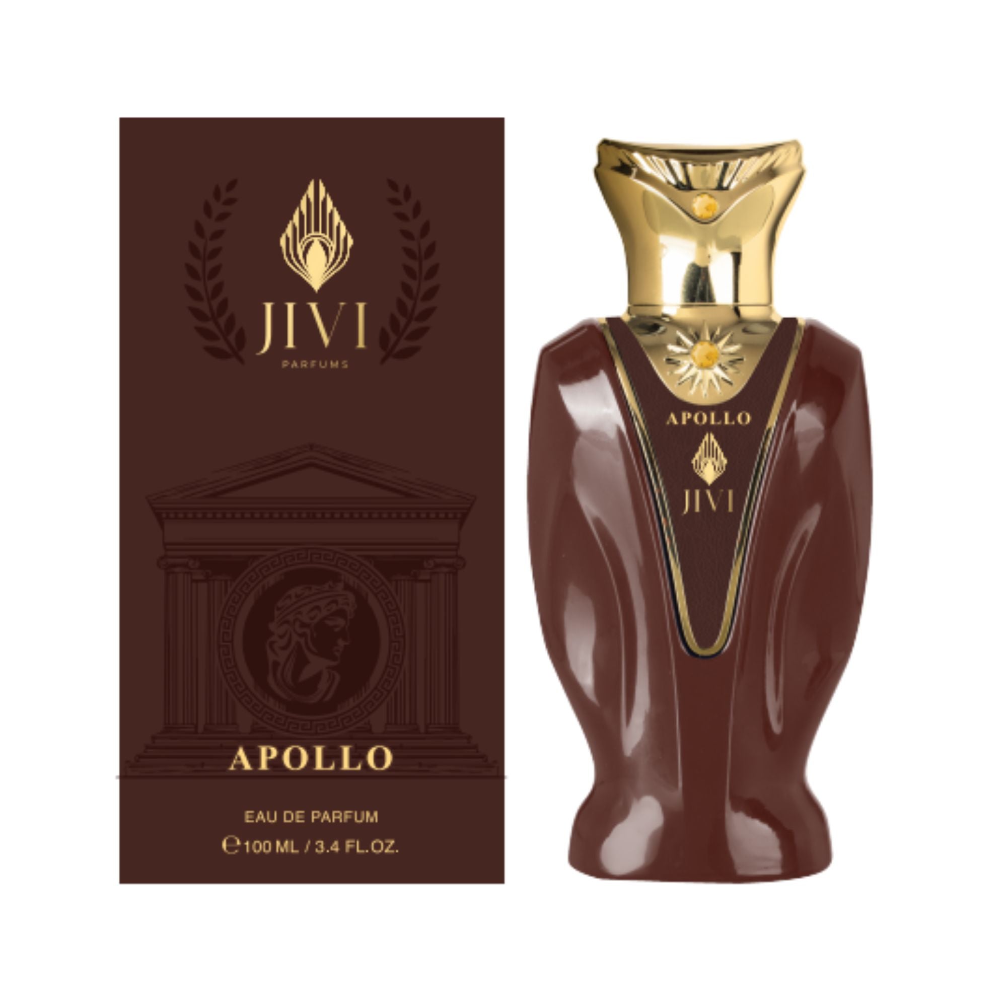 Apollo Greek God Jivi Parfums Edp 100Ml Hombre - Inspirado de Carolina Herrera 212 Vip Black