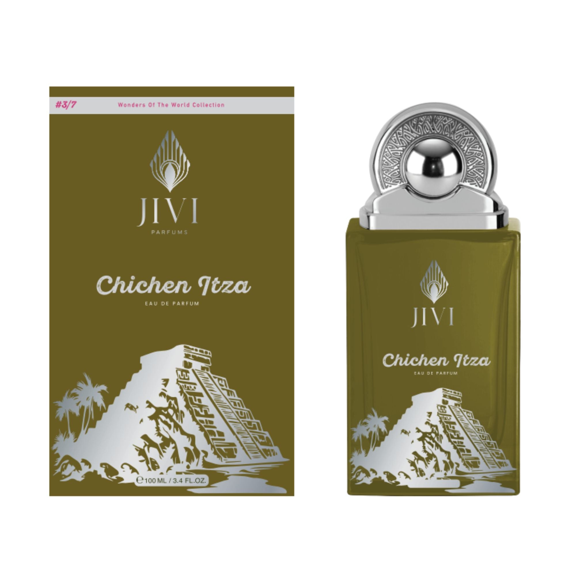 Chichen Itza Wow Jivi Parfums Edp 100Ml Hombre - Inspirado de Prada Luna Rossa Carbon